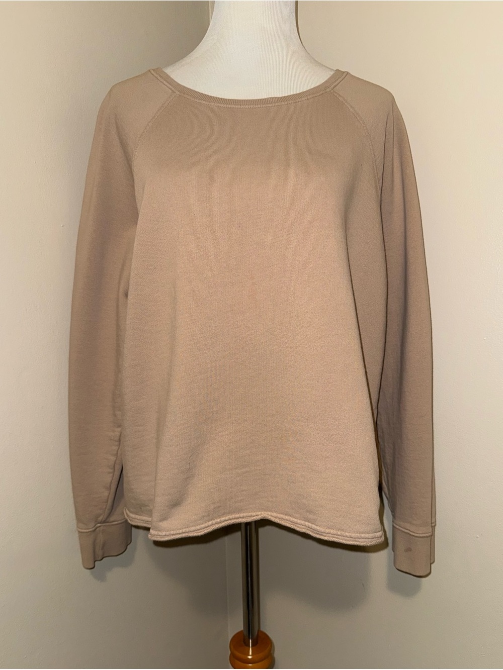 Pact 100% Organic Cotton Sweatshirt,Size-XL,Color-Washed Flagstone